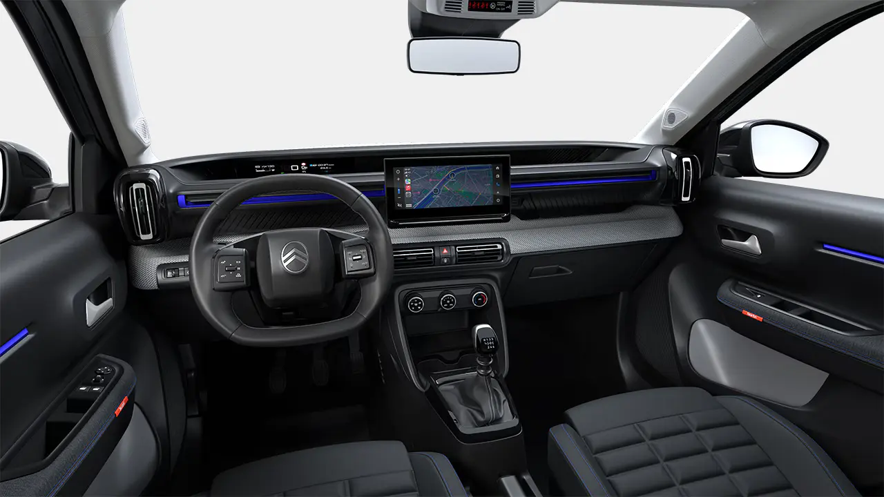 Citroen C3 1.2. Plus Detalhe Interior